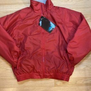 Boys Windbreaker Jacket Youth XL Tri-Mountain Fleece Lined Outdoor Running Top